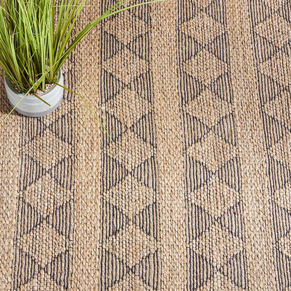 Safavieh Natural Fiber 551 Hand Tufted 75% Jute/20% Cotton/and 5% Nylon Rug NFB551A-8