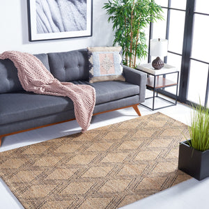 Safavieh Natural Fiber 552 Hand Tufted 75% Jute/20% Cotton/and 5% Nylon Rug NFB552A-8