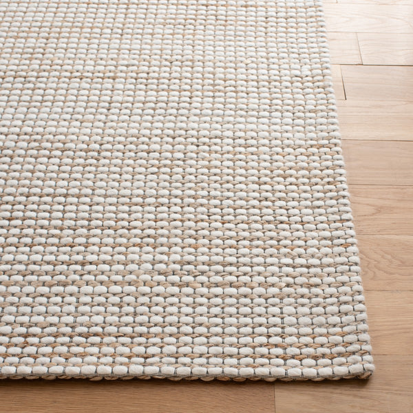 Safavieh Natural Fiber 553 Hand Tufted 37.50% Jute/37.50% Wool/20% Cotton/and 5% Nylon Rug NFB553A-9