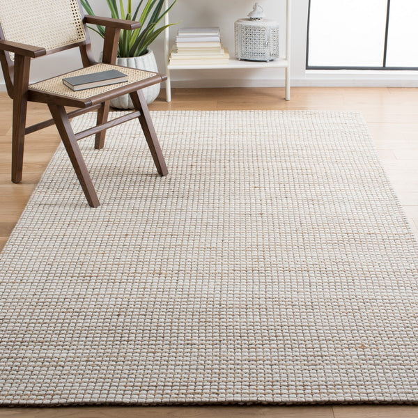 Safavieh Natural Fiber 553 Hand Tufted 37.50% Jute/37.50% Wool/20% Cotton/and 5% Nylon Rug NFB553A-9