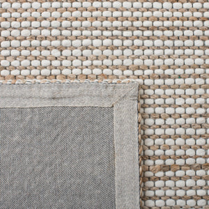 Safavieh Natural Fiber 553 Hand Tufted 37.50% Jute/37.50% Wool/20% Cotton/and 5% Nylon Rug NFB553A-9