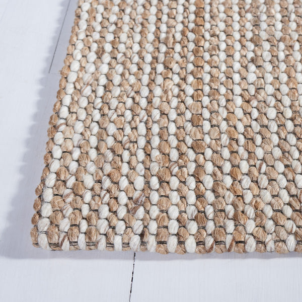 Safavieh Natural Fiber 553 Hand Tufted 37.50% Jute/37.50% Wool/20% Cotton/and 5% Nylon Rug NFB553B-9