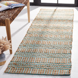 Safavieh Natural Fiber 651 Flat Weave 50% Jute and 50% Cotton Rug NFB651K-9