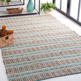 Safavieh Natural Fiber 651 Flat Weave 50% Jute and 50% Cotton Rug NFB651K-9