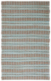 Natural Fiber 651 Flat Weave 50% Jute and 50% Cotton Rug