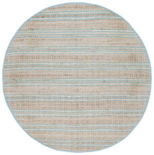 Safavieh Natural Fiber 651 Flat Weave 50% Jute and 50% Cotton Rug NFB651K-9