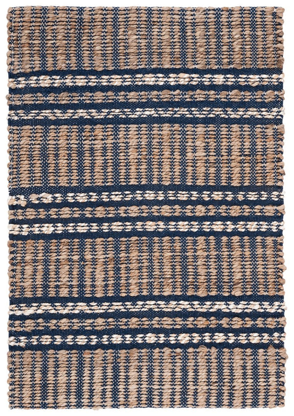 Safavieh Natural Fiber 651 Flat Weave 50% Jute and 50% Cotton Rug NFB651N-9