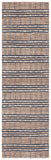 Safavieh Natural Fiber 651 Flat Weave 50% Jute and 50% Cotton Rug NFB651N-9