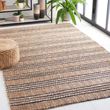 Safavieh Natural Fiber 651 Flat Weave 50% Jute and 50% Cotton Rug NFB651N-9