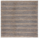 Safavieh Natural Fiber 651 Flat Weave 50% Jute and 50% Cotton Rug NFB651N-9