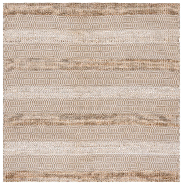 Safavieh Natural Fiber 652 Flat Weave 50% Jute and 50% Cotton Rug NFB652A-9