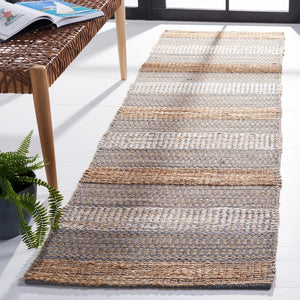 Safavieh Natural Fiber 652 Flat Weave 50% Jute and 50% Cotton Rug NFB652F-9