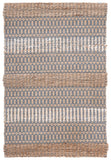 Safavieh Natural Fiber 652 Flat Weave 50% Jute and 50% Cotton Rug NFB652F-9