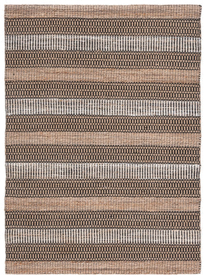 Safavieh Natural Fiber 652 Flat Weave 50% Jute and 50% Cotton Rug NFB652Z-9