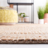 Safavieh Natural Fiber 653 Flat Weave 50% Jute and 50% Cotton Rug NFB653E-9