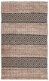 Safavieh Natural Fiber 653 Flat Weave 50% Jute and 50% Cotton Rug NFB653H-9