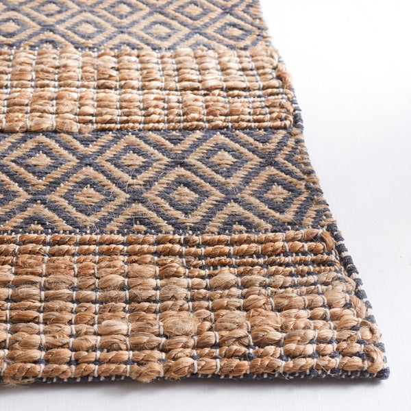 Safavieh Natural Fiber 653 Flat Weave 50% Jute and 50% Cotton Rug NFB653H-9