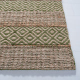 Safavieh Natural Fiber 653 Flat Weave 50% Jute and 50% Cotton Rug NFB653Y-9