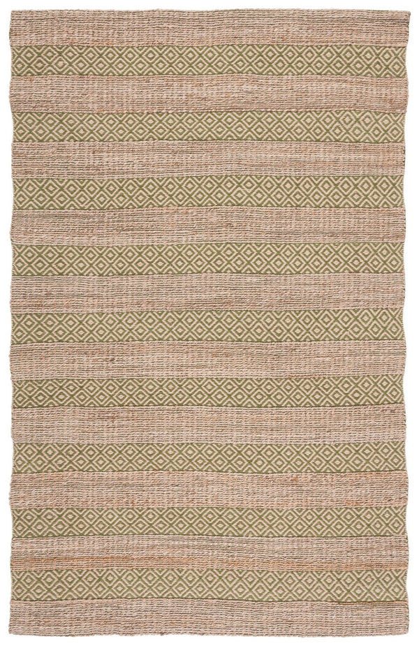 Safavieh Natural Fiber 653 Flat Weave 50% Jute and 50% Cotton Rug NFB653Y-9