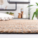 Safavieh Natural Fiber 653 Flat Weave 50% Jute and 50% Cotton Rug NFB653Z-9