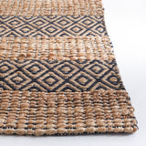 Safavieh Natural Fiber 653 Flat Weave 50% Jute and 50% Cotton Rug NFB653Z-9