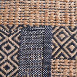 Safavieh Natural Fiber 653 Flat Weave 50% Jute and 50% Cotton Rug NFB653Z-9