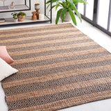 Safavieh Natural Fiber 653 Flat Weave 50% Jute and 50% Cotton Rug NFB653Z-9