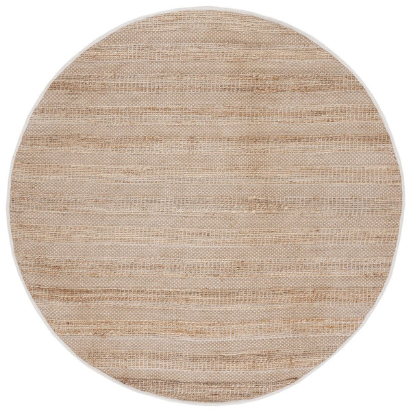 Safavieh Natural Fiber 654 Flat Weave 50% Jute and 50% Cotton Rug NFB654A-9