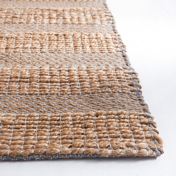 Safavieh Natural Fiber 654 Flat Weave 50% Jute and 50% Cotton Rug NFB654F-9