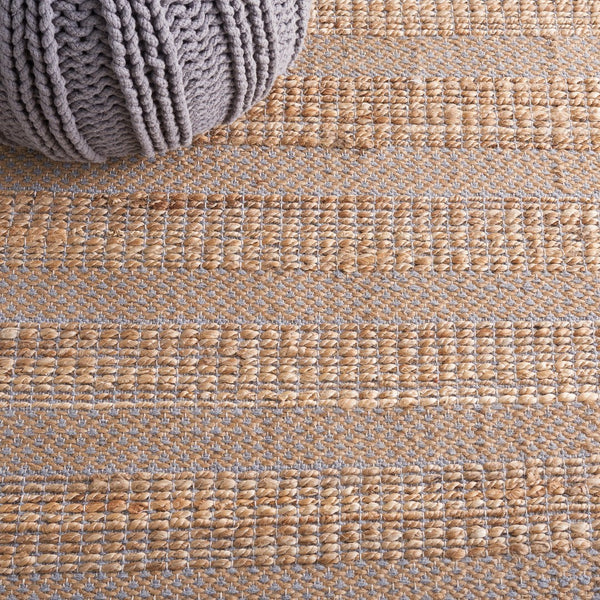 Safavieh Natural Fiber 654 Flat Weave 50% Jute and 50% Cotton Rug NFB654F-9