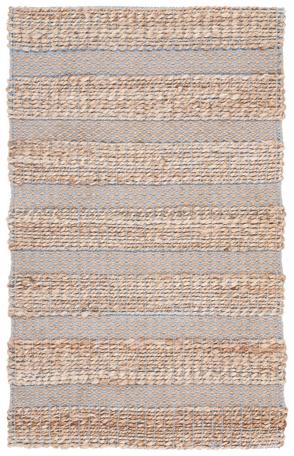 Safavieh Natural Fiber 654 Flat Weave 50% Jute and 50% Cotton Rug NFB654M-9