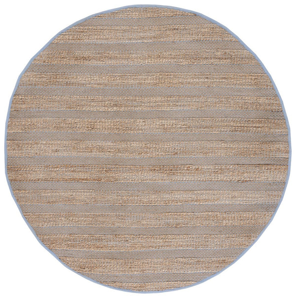 Safavieh Natural Fiber 654 Flat Weave 50% Jute and 50% Cotton Rug NFB654M-9