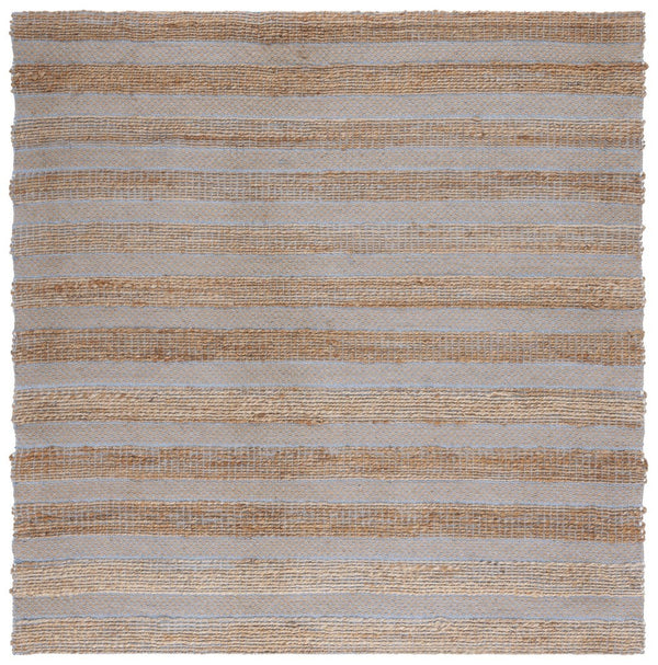 Safavieh Natural Fiber 654 Flat Weave 50% Jute and 50% Cotton Rug NFB654M-9