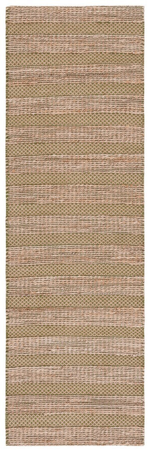 Safavieh Natural Fiber 654 Flat Weave 50% Jute and 50% Cotton Rug NFB654Y-9