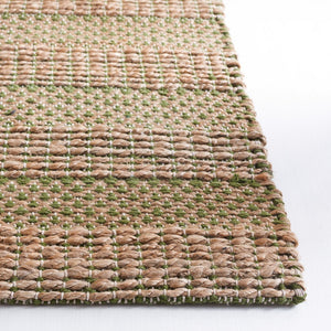Safavieh Natural Fiber 654 Flat Weave 50% Jute and 50% Cotton Rug NFB654Y-9
