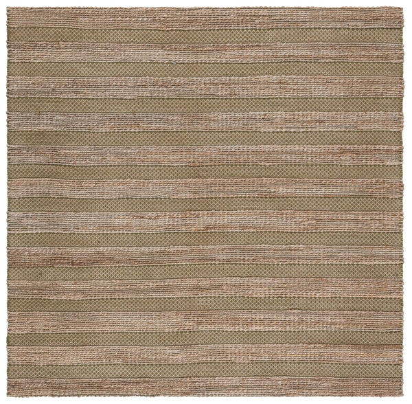 Safavieh Natural Fiber 654 Flat Weave 50% Jute and 50% Cotton Rug NFB654Y-9