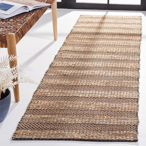 Safavieh Natural Fiber 654 Flat Weave 50% Jute and 50% Cotton Rug NFB654Z-9