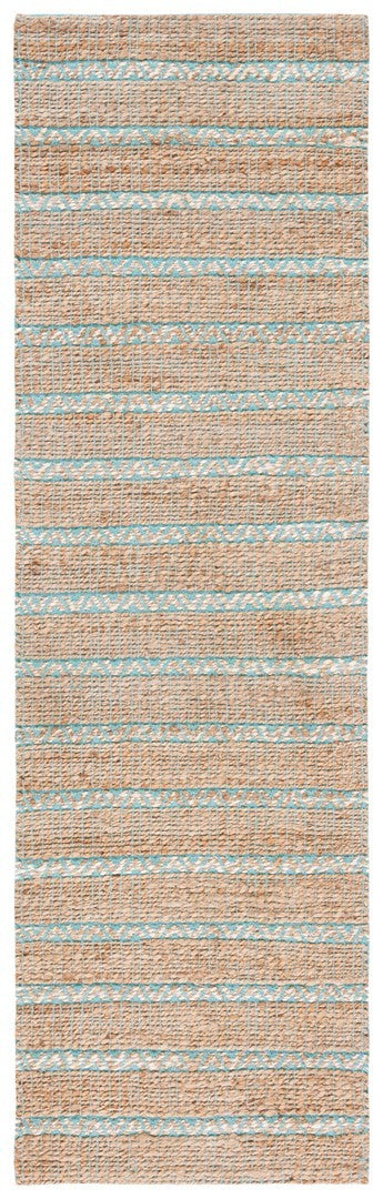 Safavieh Natural Fiber 655 Flat Weave 50% Jute and 50% Cotton Rug NFB655K-9