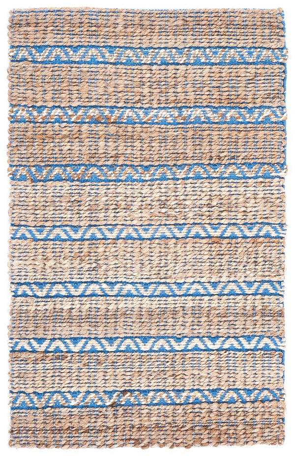 Safavieh Natural Fiber 655 Flat Weave 50% Jute and 50% Cotton Rug NFB655M-9