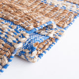 Safavieh Natural Fiber 655 Flat Weave 50% Jute and 50% Cotton Rug NFB655M-9