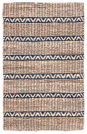 Safavieh Natural Fiber 655 Flat Weave 50% Jute and 50% Cotton Rug NFB655N-9