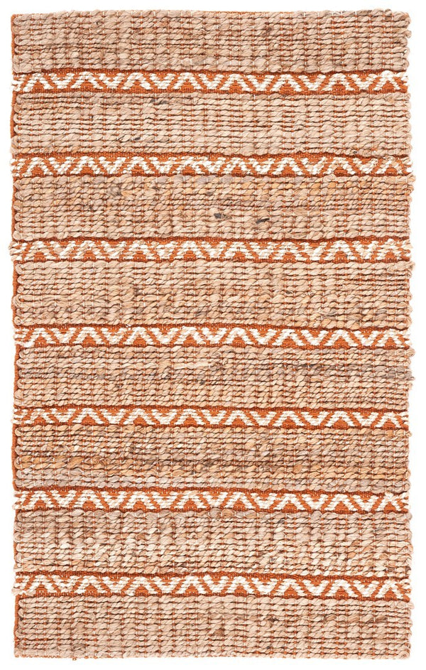 Safavieh Natural Fiber 655 Flat Weave 50% Jute and 50% Cotton Rug NFB655P-9