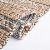 Safavieh Natural Fiber 655 Flat Weave 50% Jute and 50% Cotton Rug NFB655X-9
