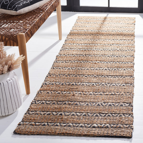 Safavieh Natural Fiber 655 Flat Weave 50% Jute and 50% Cotton Rug NFB655Z-9