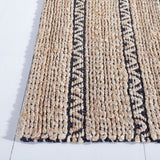 Safavieh Natural Fiber 655 Flat Weave 50% Jute and 50% Cotton Rug NFB655Z-9