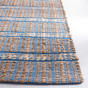 Safavieh Natural Fiber 656 Flat Weave 50% Jute and 50% Cotton Rug NFB656M-9