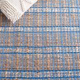 Safavieh Natural Fiber 656 Flat Weave 50% Jute and 50% Cotton Rug NFB656M-9