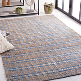 Safavieh Natural Fiber 656 Flat Weave 50% Jute and 50% Cotton Rug NFB656M-9