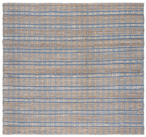 Safavieh Natural Fiber 656 Flat Weave 50% Jute and 50% Cotton Rug NFB656M-9