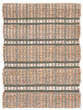 Safavieh Natural Fiber 656 Flat Weave 50% Jute and 50% Cotton Rug NFB656X-9